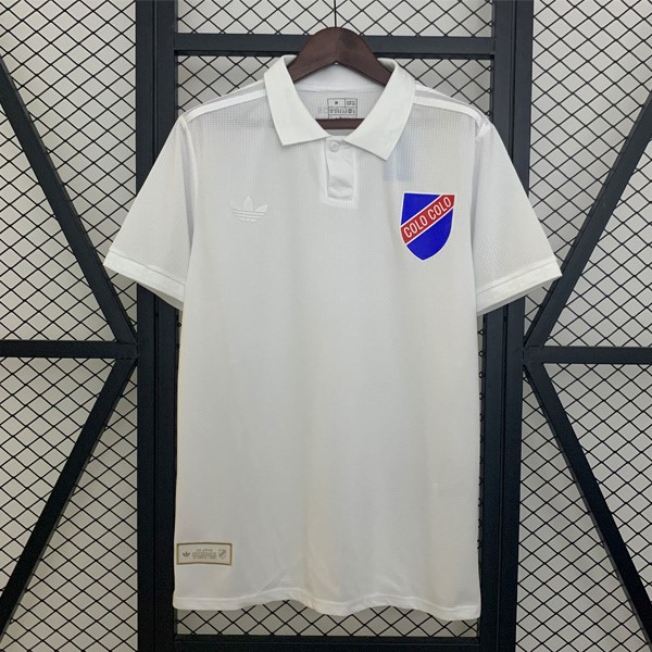Camiseta Colo Colo 100th Anniversary 2025-26 Blanco 2